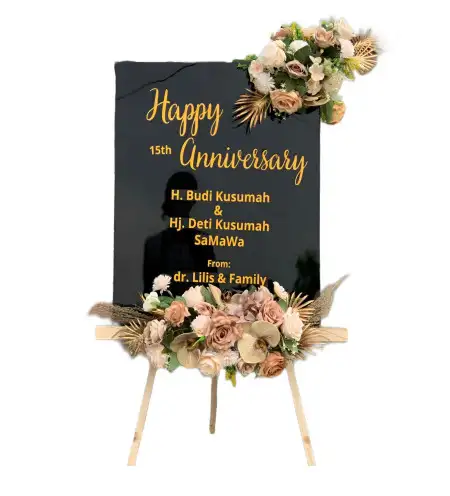 Papan Bunga Akrilik Sumowono